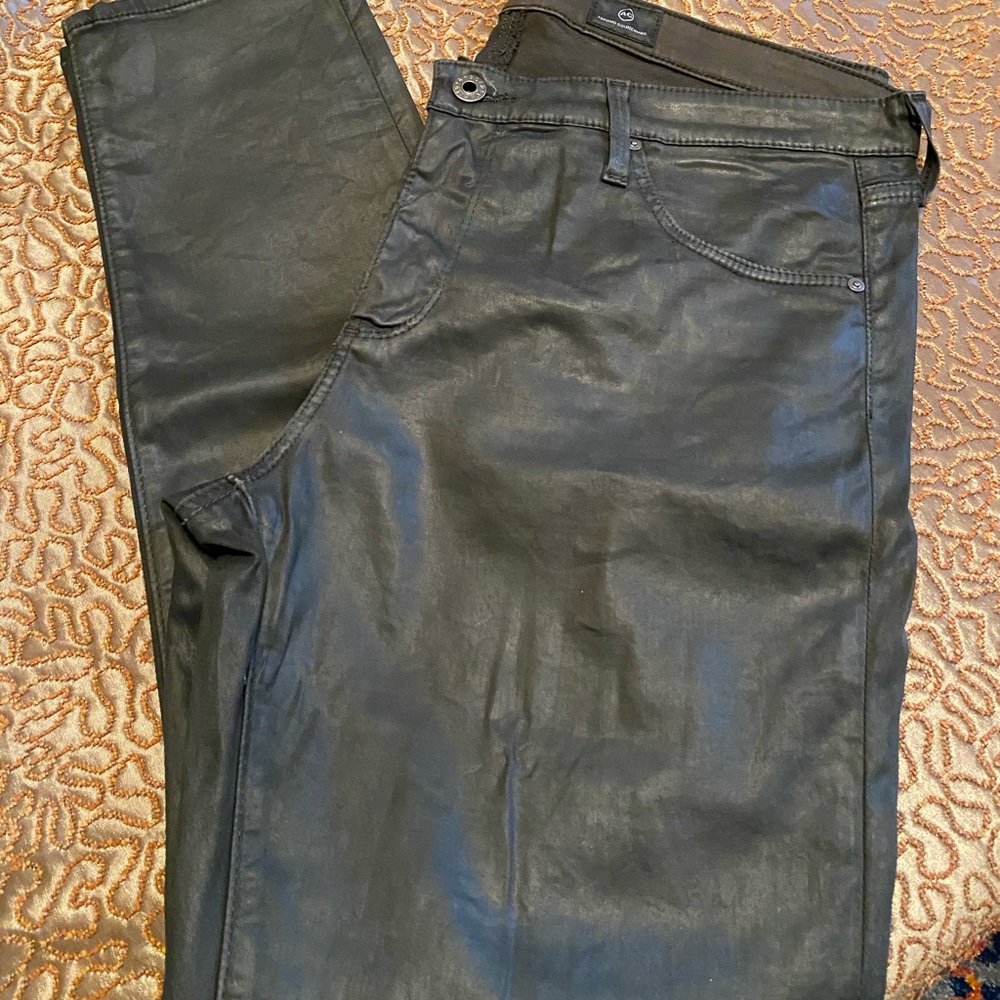 AG waxed jeans